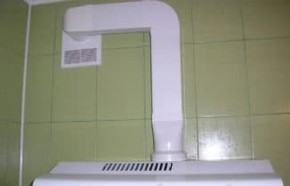 Кухонная вытяжка с выводом в вентиляцию: отвод для вытяжки на кухне