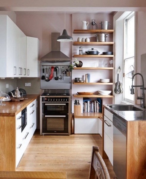 	Обустраиваем маленькую кухню комфортно, органично и современно				