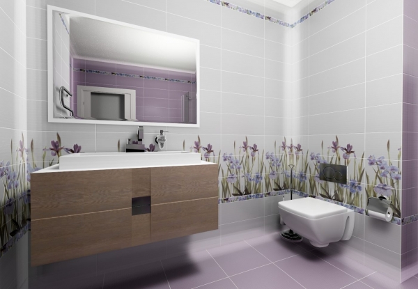 	Плитка для ванной комнаты: трендовые решения 2019				