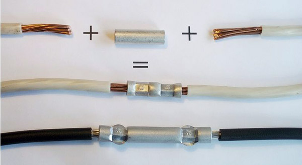 Почему нельзя скручивать напрямую провода из меди и алюминия?