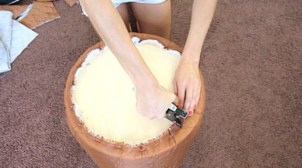 Пуфики своими руками