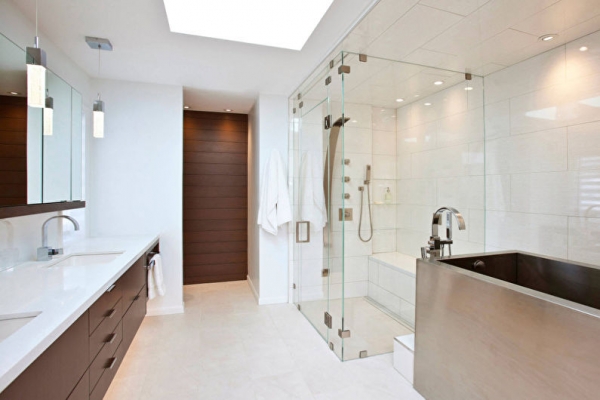 	Современная ванная: масса идей оформления комнаты гигиены на любой вкус				