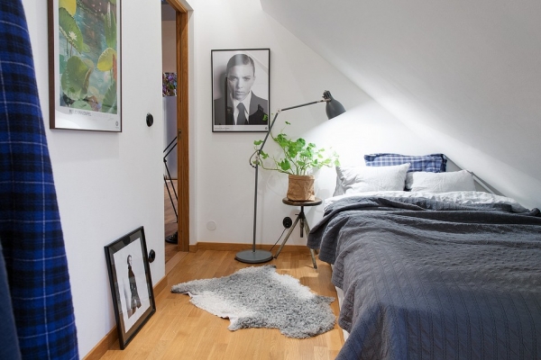 	Современный микс дизайнерских идей в интерьере шведского дома   				