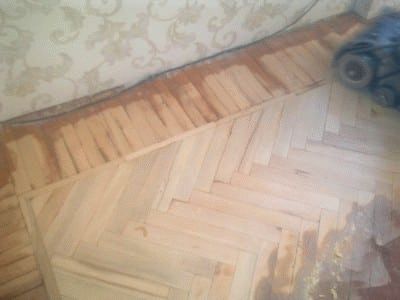 
			Выравнивание пола деревянного		