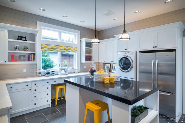 	Желтый цвет в интерьере				